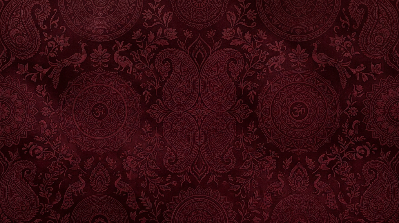 Folk pattern background